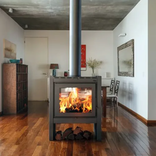 Calefactor Lapacho 85 doble puerta