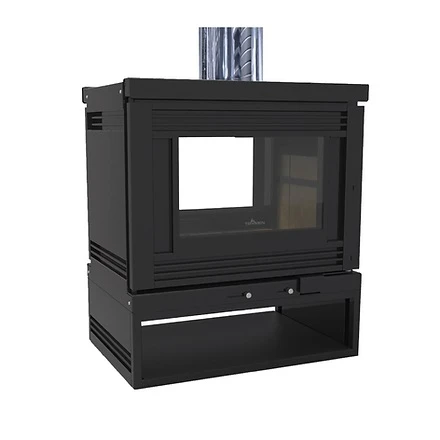 calefactor ombú 890 doble puerta