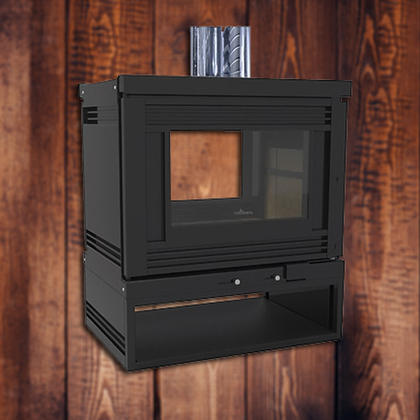 calefactor ombú 890 doble puerta