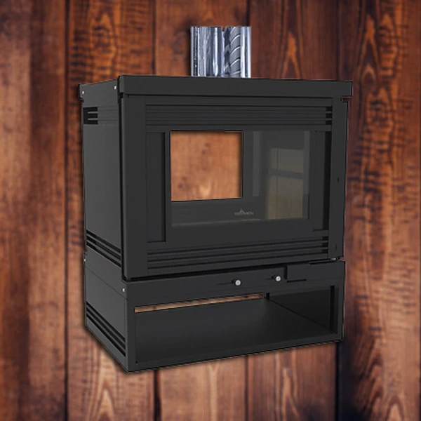 calefactor ombú 890 doble puerta