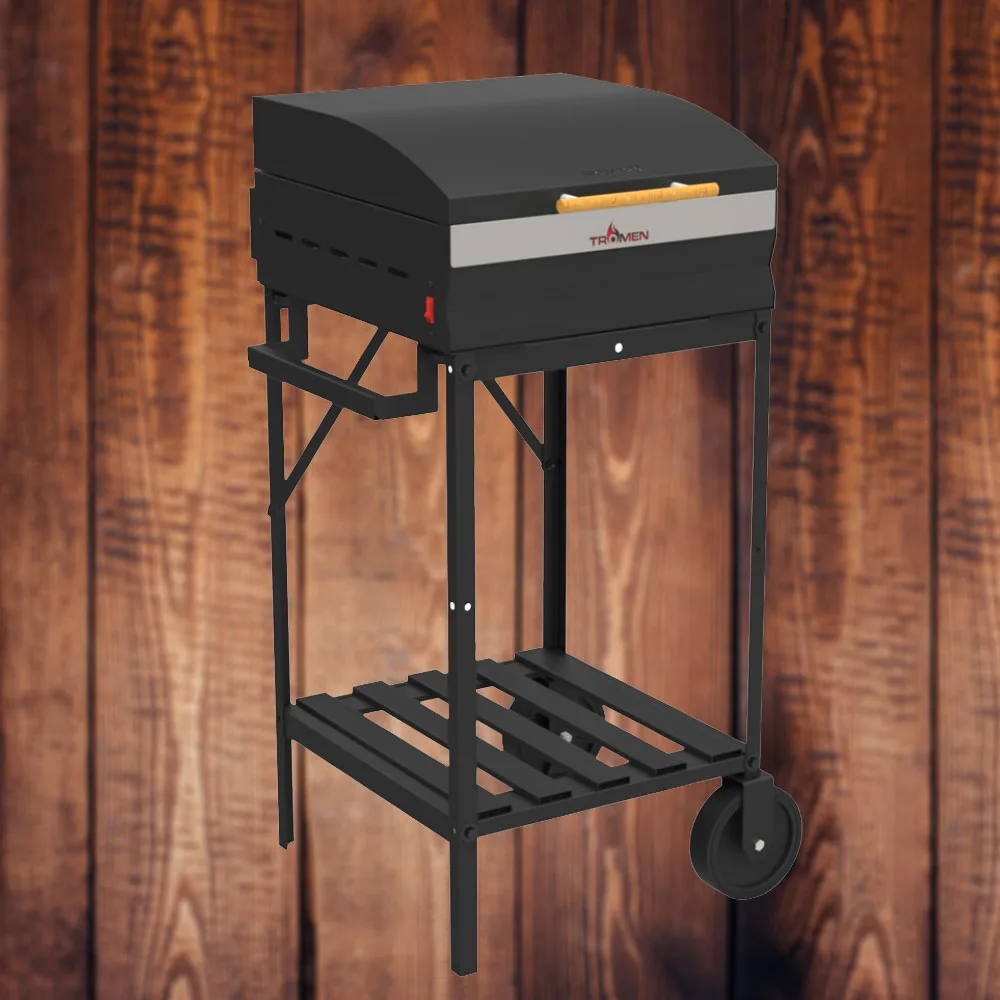 Parrilla Eléctrica Angus E480 con Base