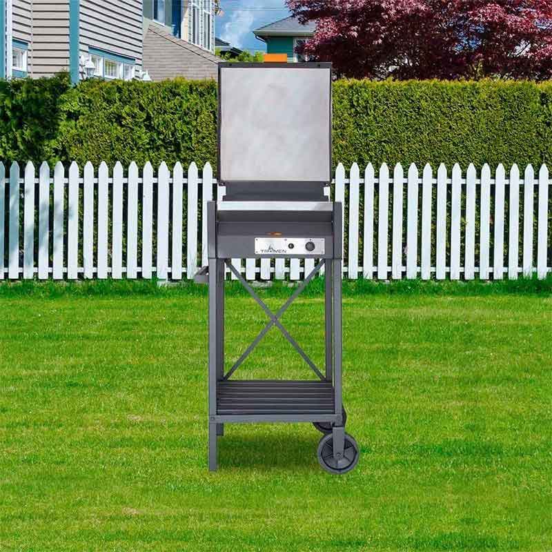 Parrilla a Gas Angus chica Con Base